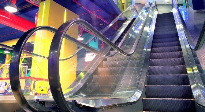 Escalators FAIN shopping centre Opción
