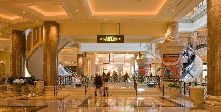 Spiral escalators, Macao Venetian